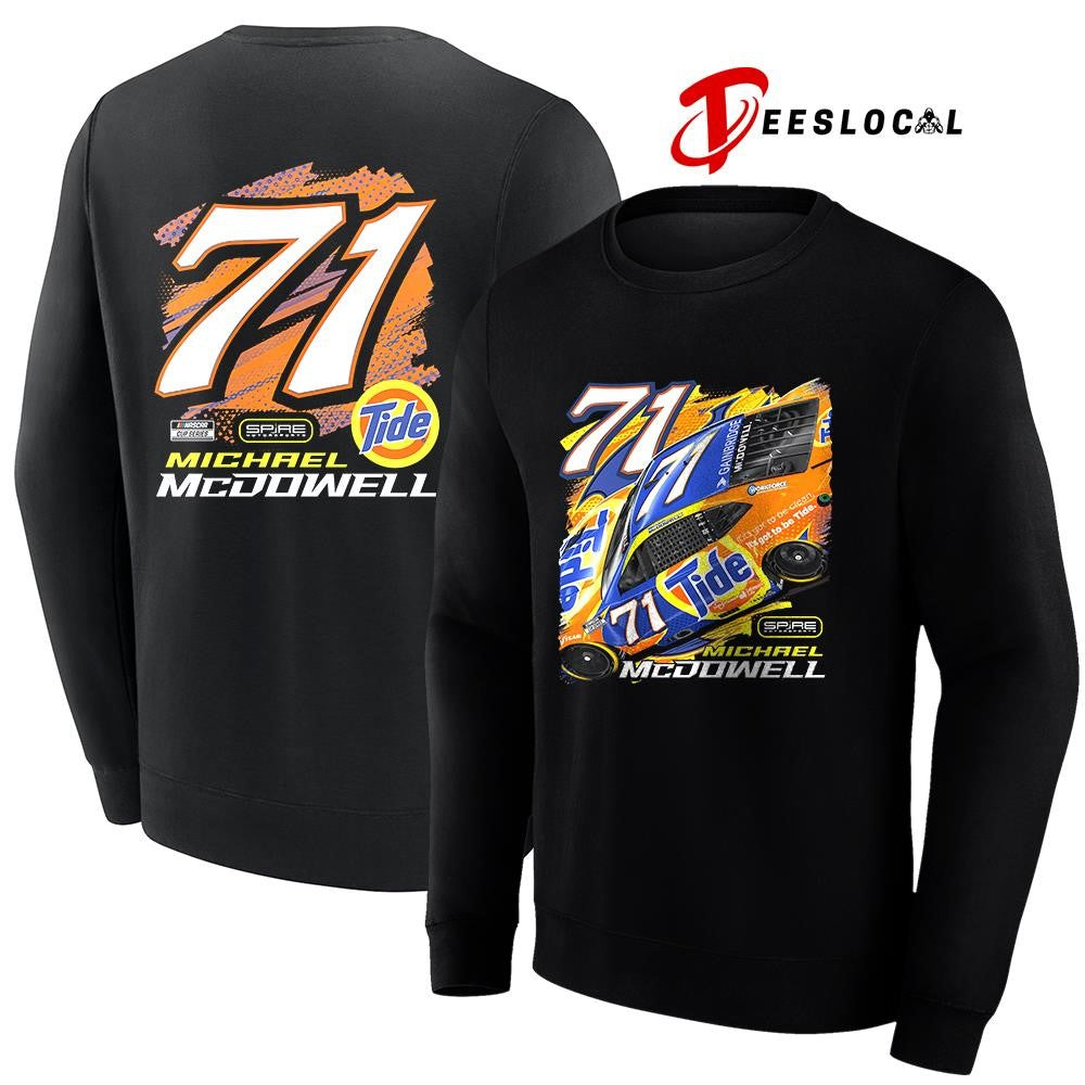 Michael McDowell Tide car racing shirt