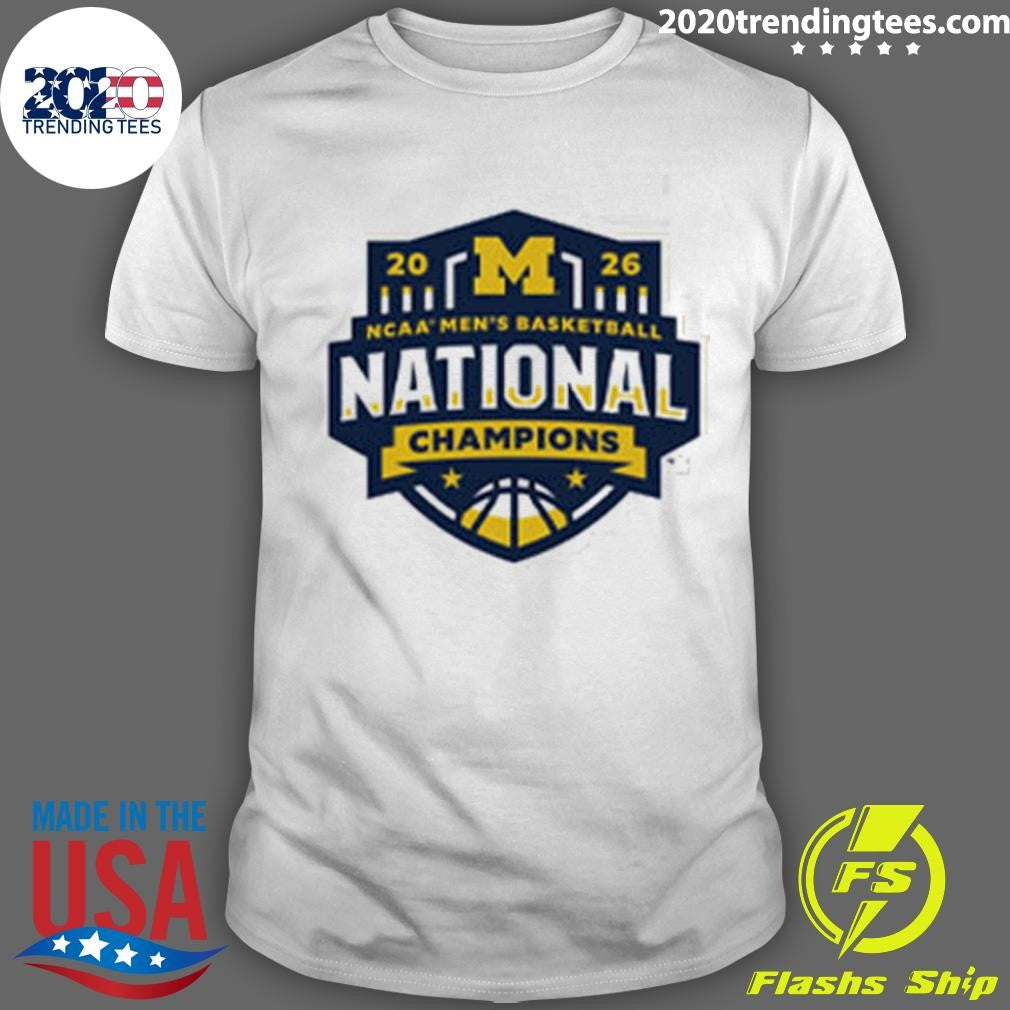 Michigan Basketball National Championship Merch 2026 Shirt