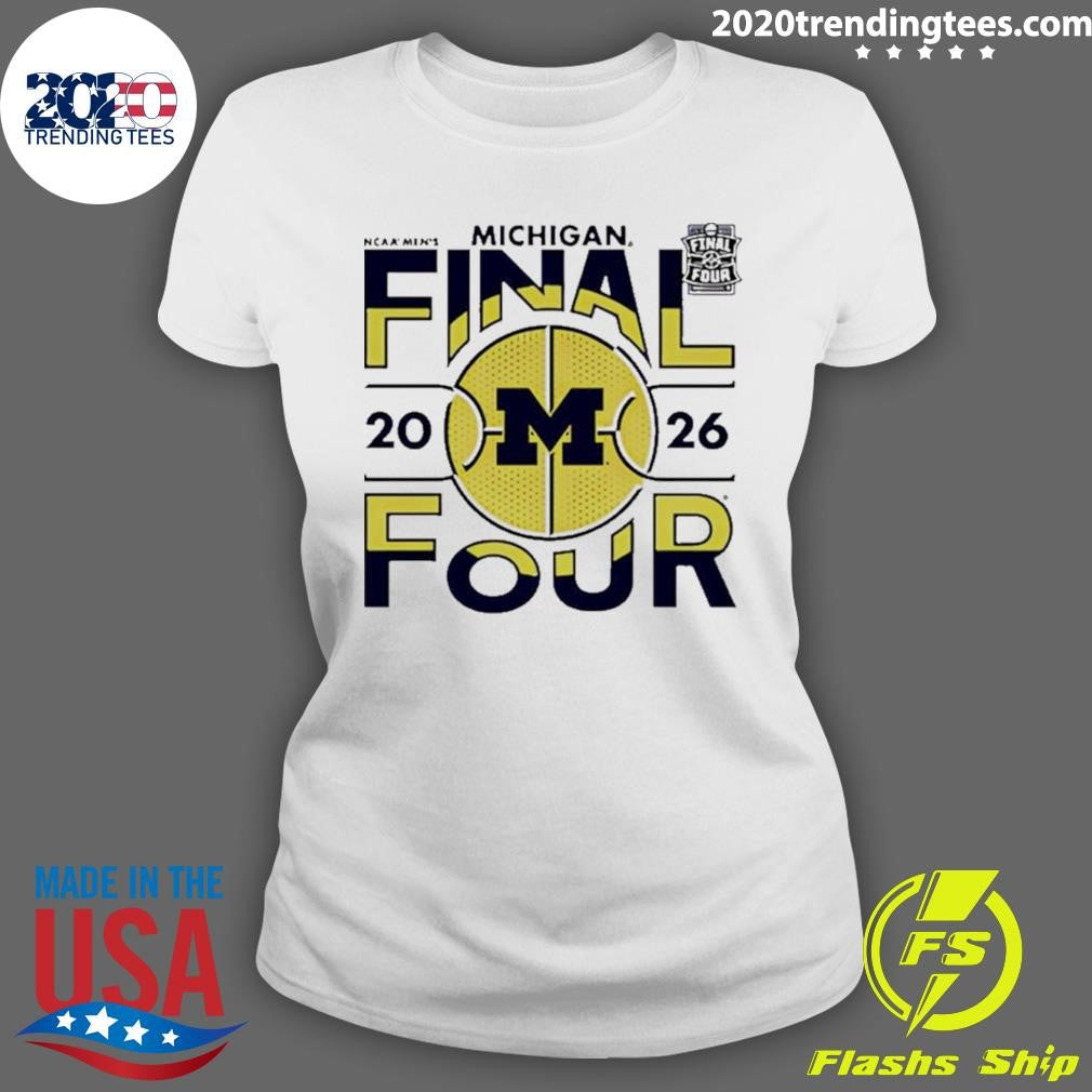 Michigan Final Four 2026 Men’s Basketball Shirt