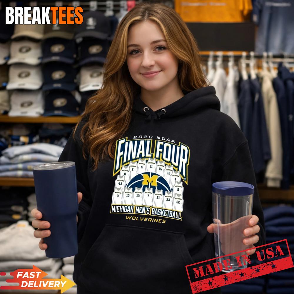 Michigan Men’s Basketball 2026 Final Four March Madness T-Shirt