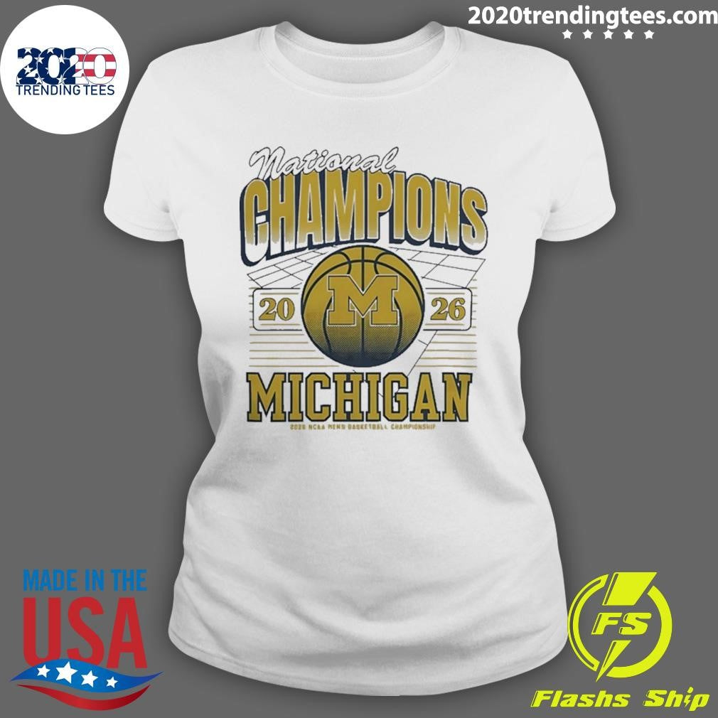 Michigan Men’s Basketball 2026 Ncaa National Champions Shirt