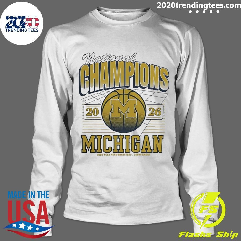 Michigan Men’s Basketball 2026 Ncaa National Champions Shirt