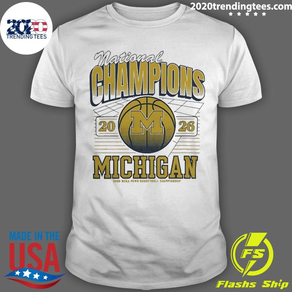 Michigan Men’s Basketball 2026 Ncaa National Champions Shirt