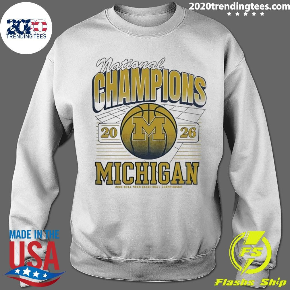 Michigan Men’s Basketball 2026 Ncaa National Champions Shirt