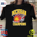 Michigan National Champions 2026 MI National Champions Flame Shirt