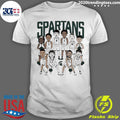 Michigan State Spartans Men’s Basketball Team Caricature Shirt