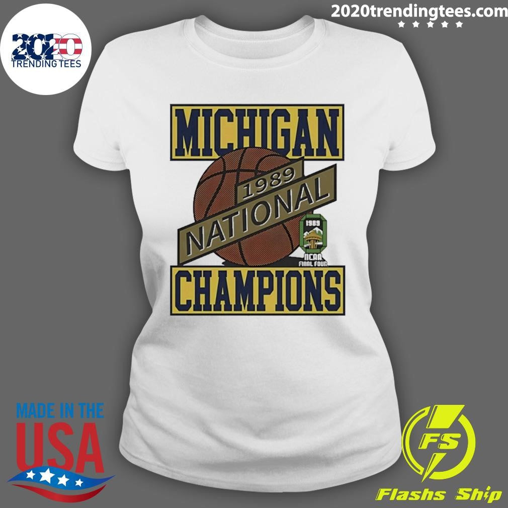 Michigan Wolverines 1989 National Champions Shirt