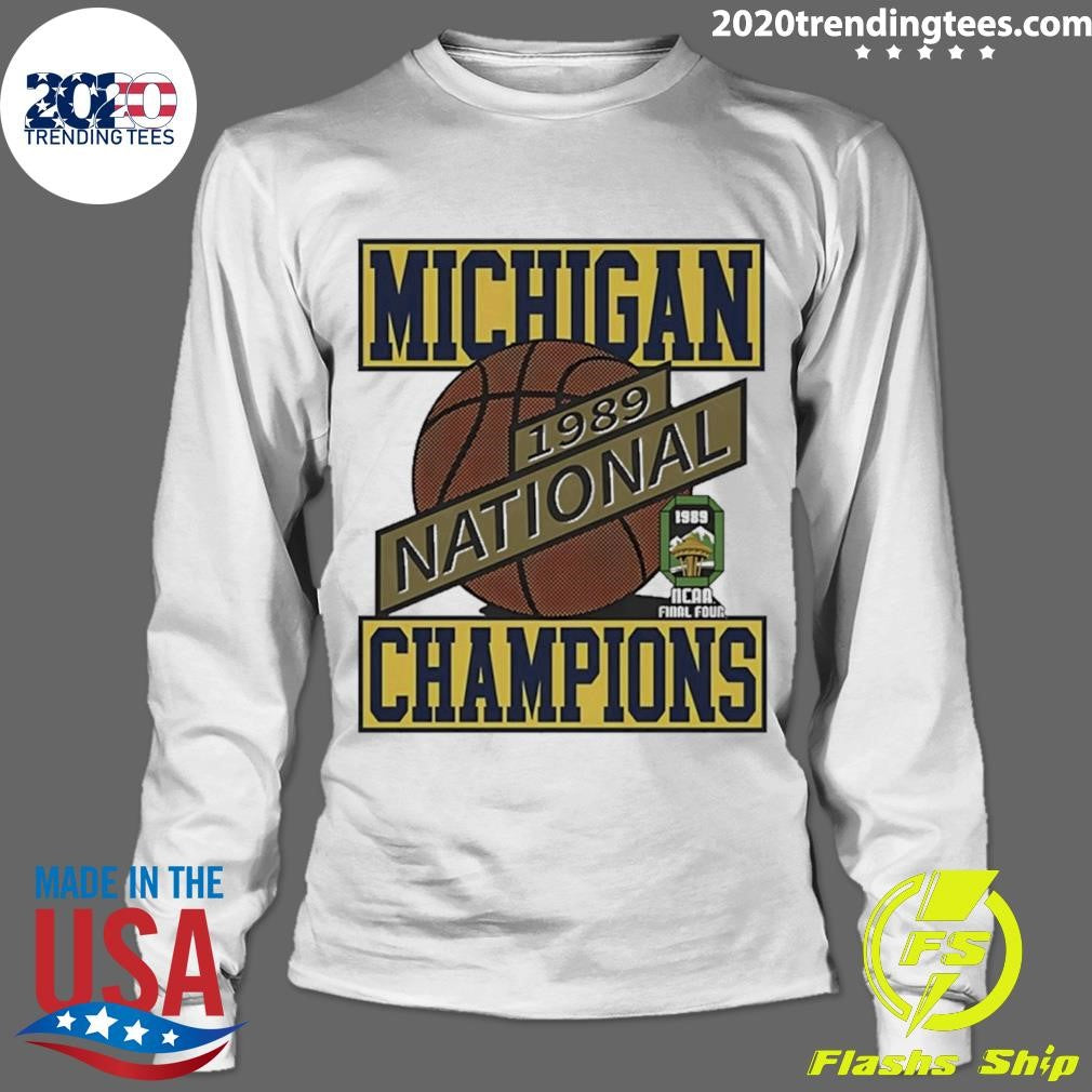 Michigan Wolverines 1989 National Champions Shirt