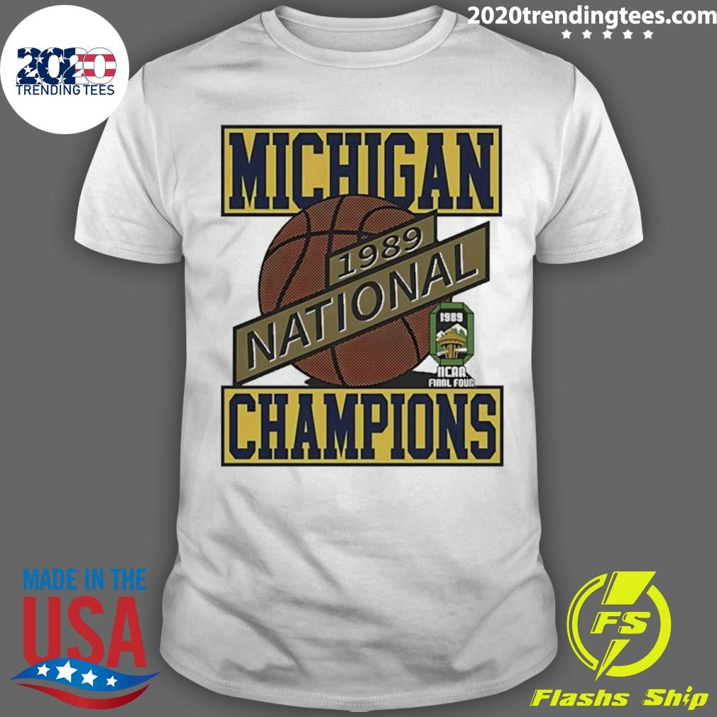 Michigan Wolverines 1989 National Champions Shirt