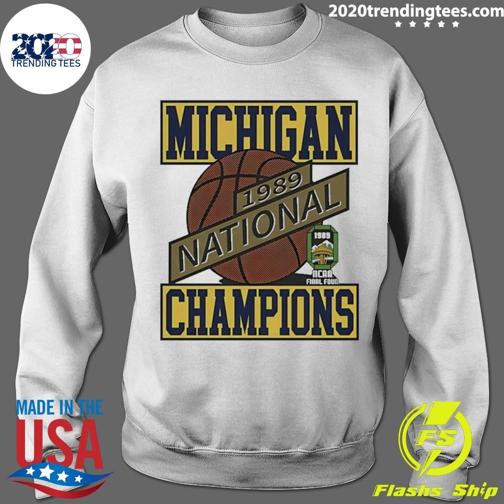 Michigan Wolverines 1989 National Champions Shirt