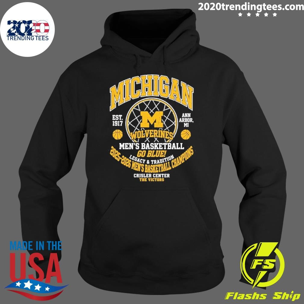 Michigan Wolverines 2026 Big Men’s Basketball Champions Shirt