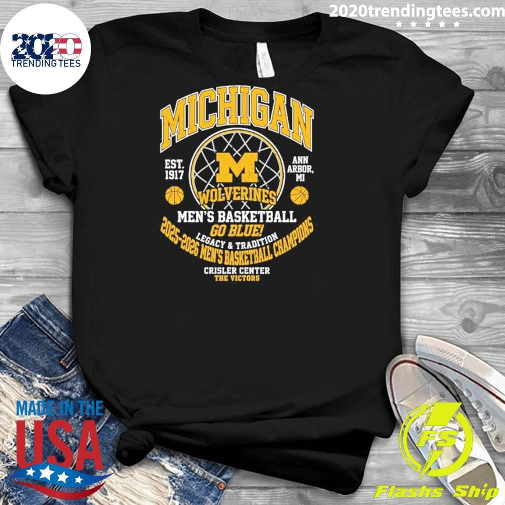Michigan Wolverines 2026 Big Men’s Basketball Champions Shirt