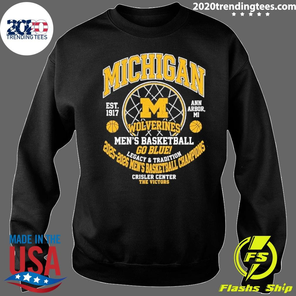 Michigan Wolverines 2026 Big Men’s Basketball Champions Shirt