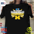 Michigan Wolverines 2026 Big Ten Ice Hockey Championship Participant Shirt