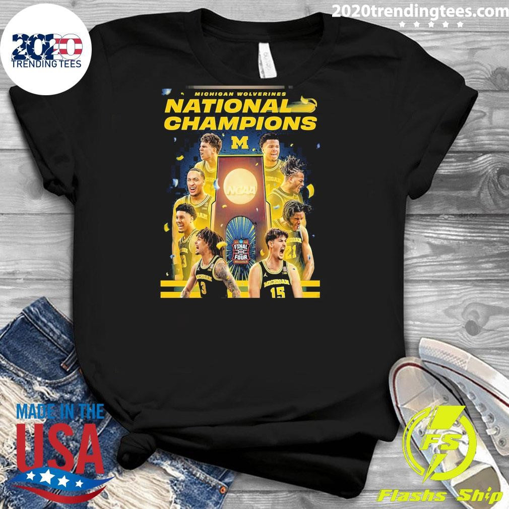 Michigan Wolverines 2026 Men’s Basketball National Champions For The First Time Since 1989 Shirt