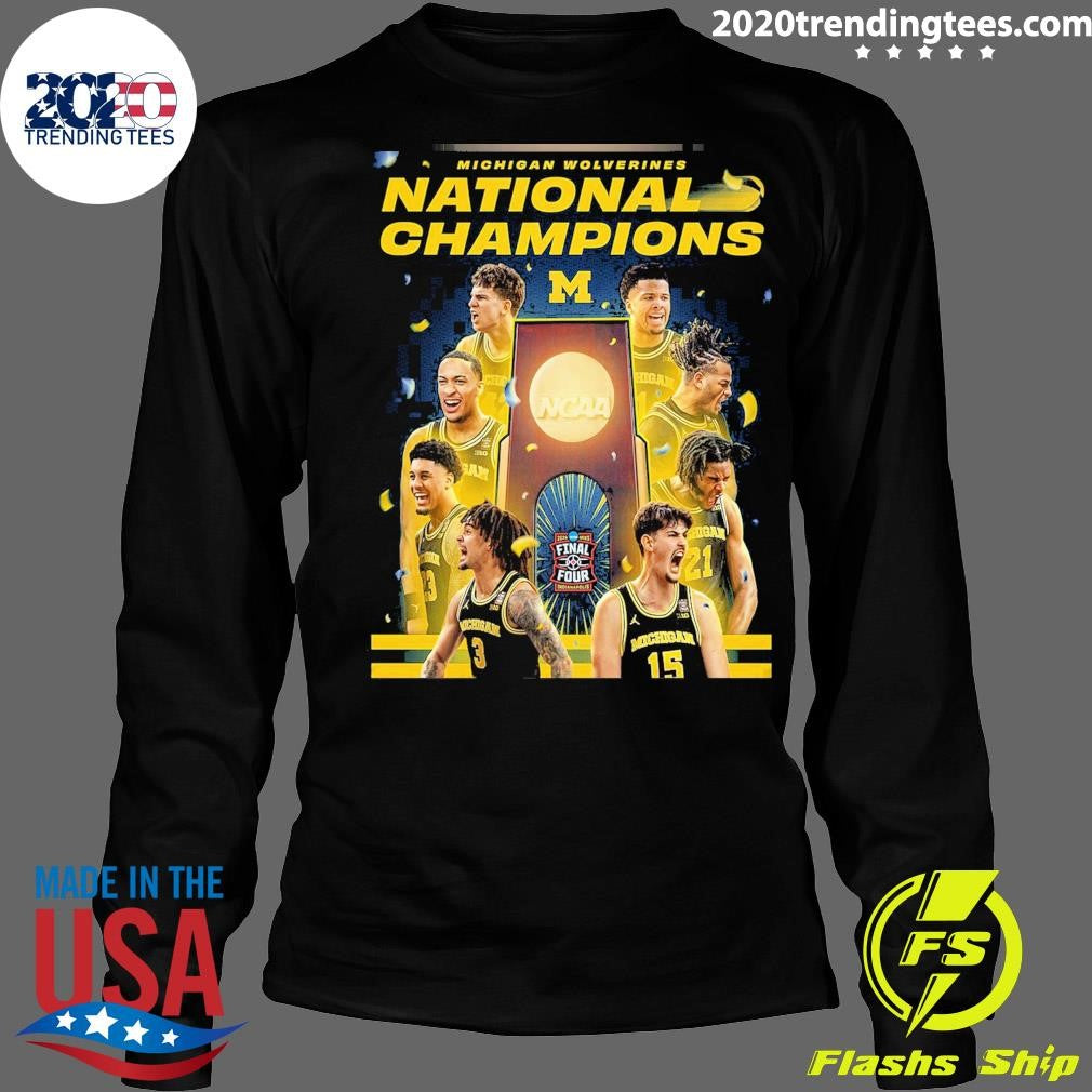 Michigan Wolverines 2026 Men’s Basketball National Champions For The First Time Since 1989 Shirt