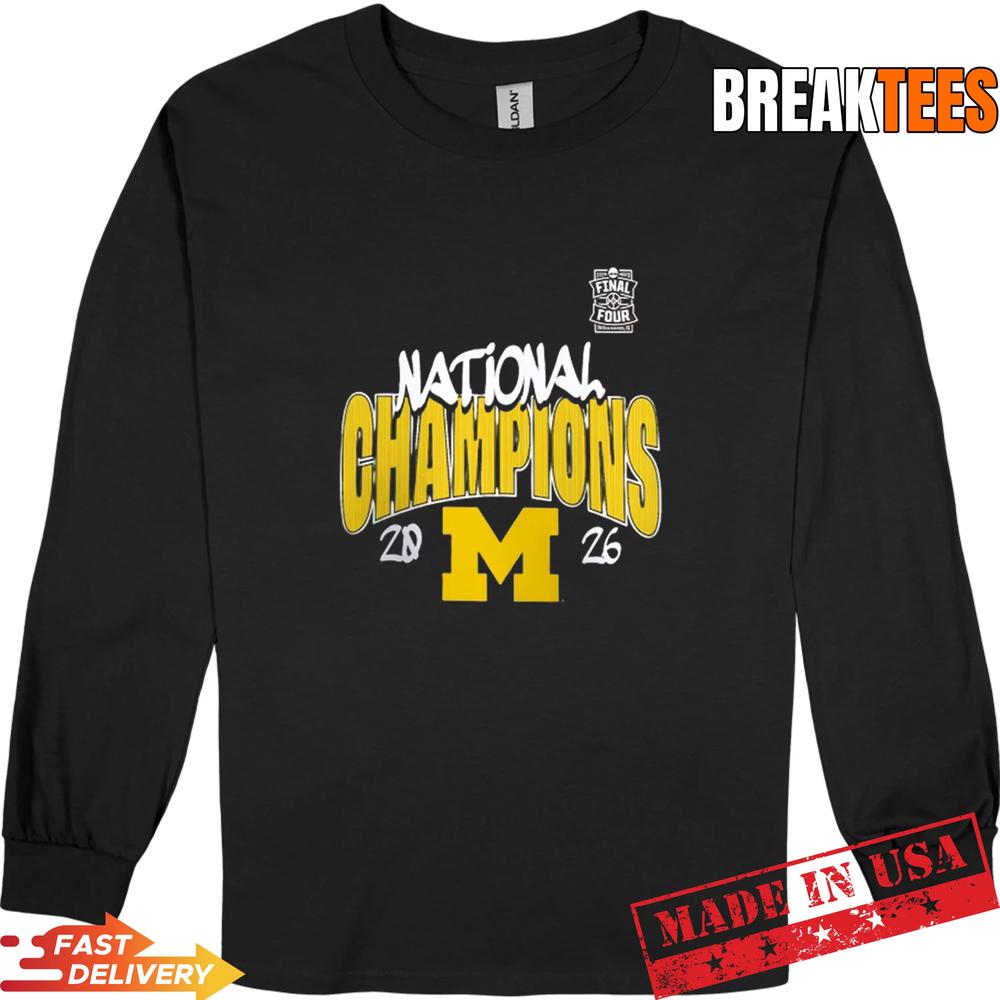 Michigan Wolverines 2026 NCAA Men’s Basketball National Champions Schedule Shirt
