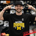 Michigan Wolverines 2026 NCAA Men’s Basketball National Champions Schedule Shirt