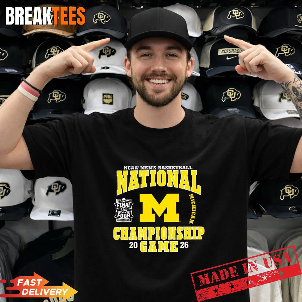 Michigan Wolverines 2026 National Championship game T-Shirt