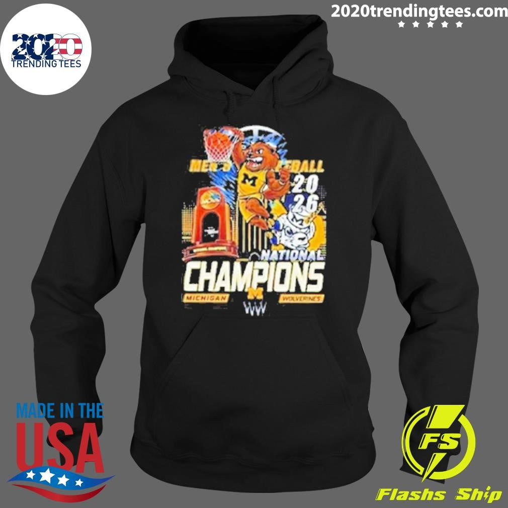 Michigan Wolverines 2026 Ncaa Basketball National Champions Shirt