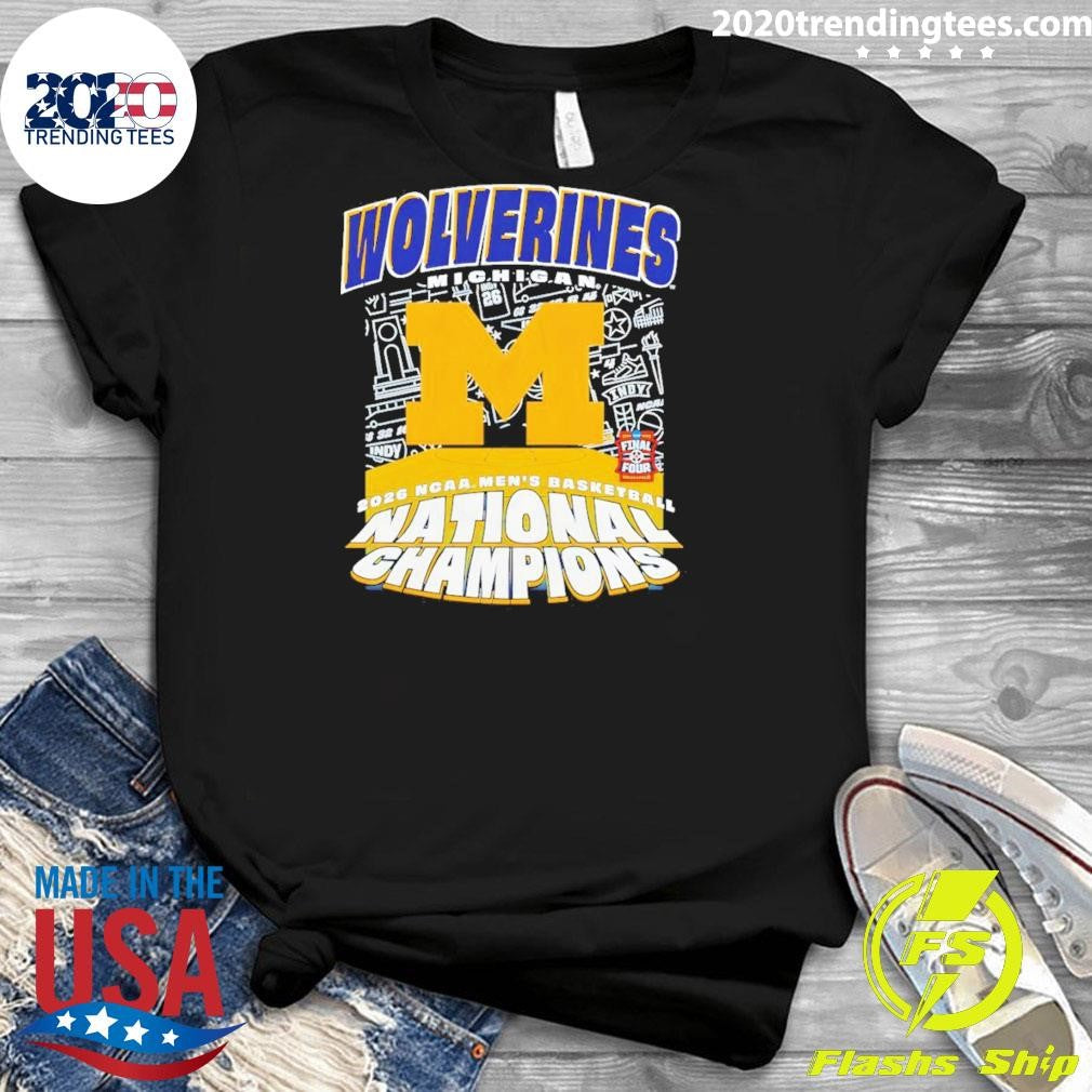 Michigan Wolverines 2026 Ncaa Men’s Basketball National Champions It’s March Final Four Shirt
