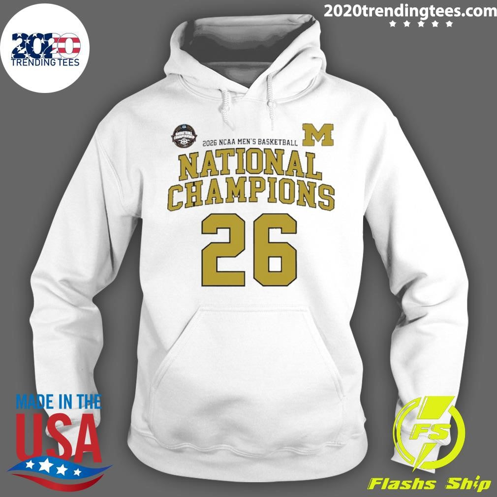Michigan Wolverines 2026 Ncaa Men’s Basketball National Championship Shirt