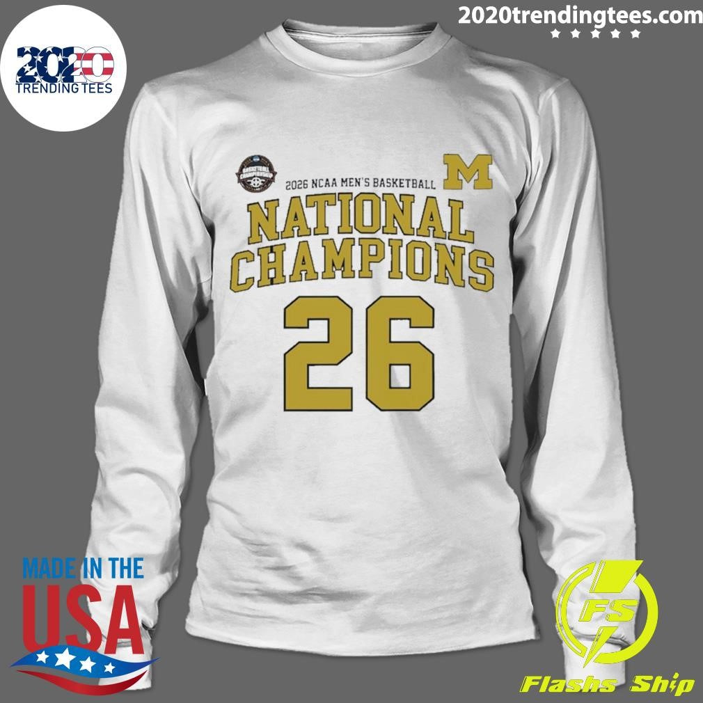 Michigan Wolverines 2026 Ncaa Men’s Basketball National Championship Shirt