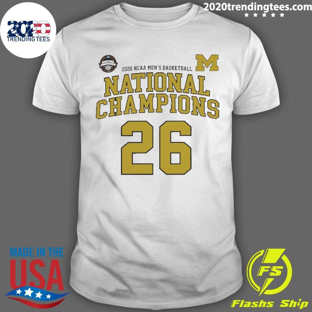 Michigan Wolverines 2026 Ncaa Men’s Basketball National Championship Shirt