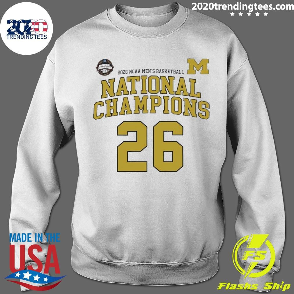 Michigan Wolverines 2026 Ncaa Men’s Basketball National Championship Shirt