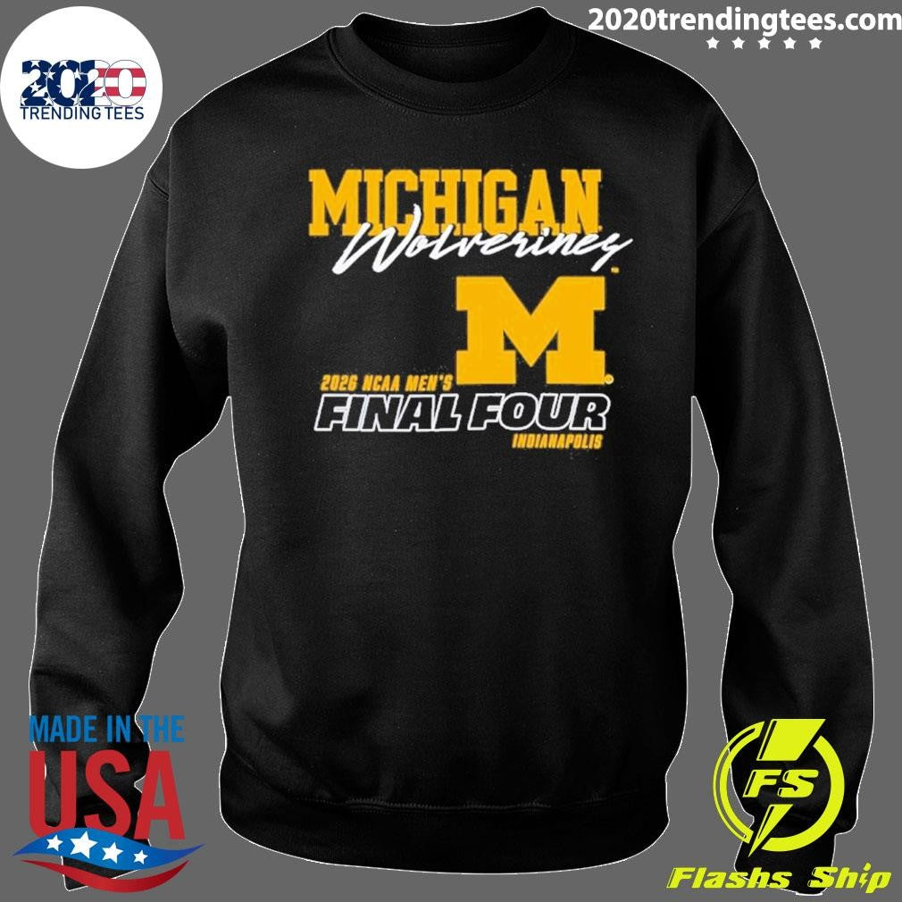 Michigan Wolverines 2026 Ncaa Men’s Final Four Retro Shirt