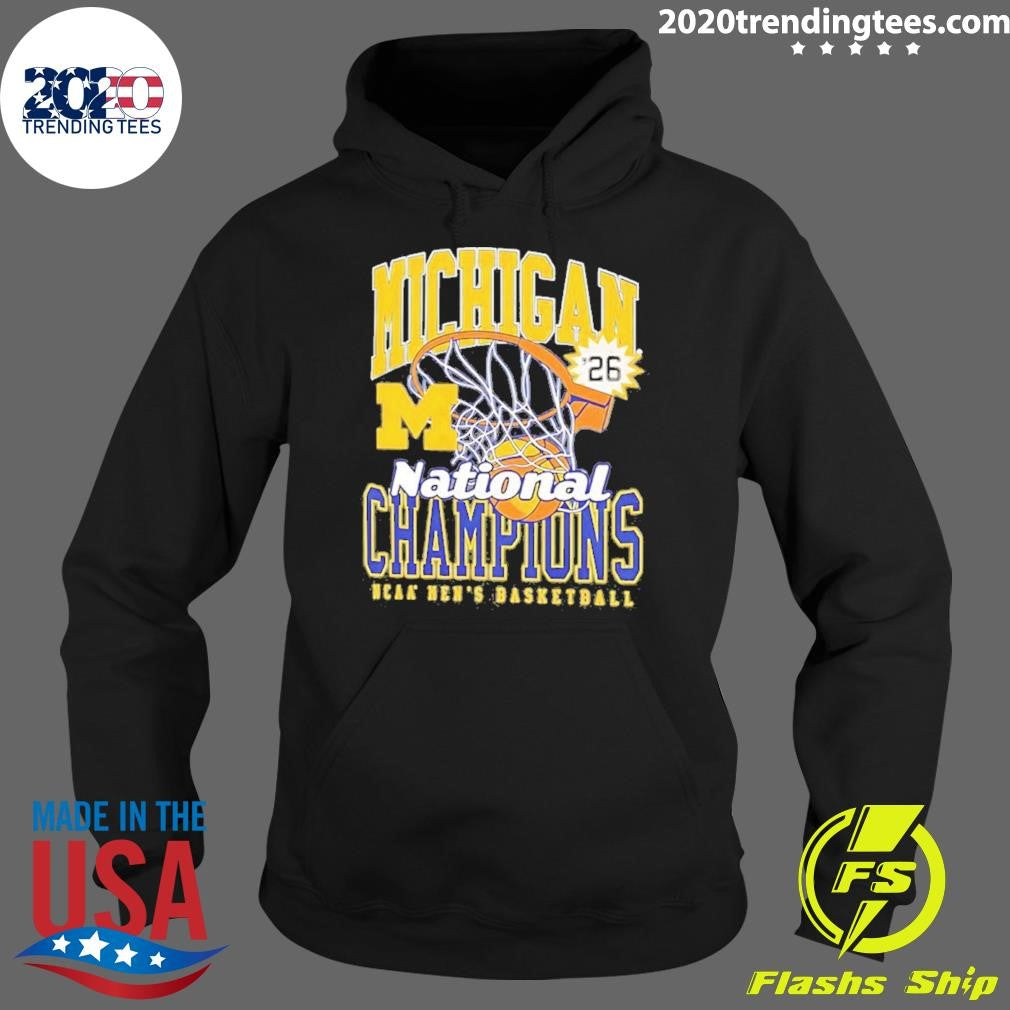 Michigan Wolverines ’26 Men’s Basketball National Champions Shirt