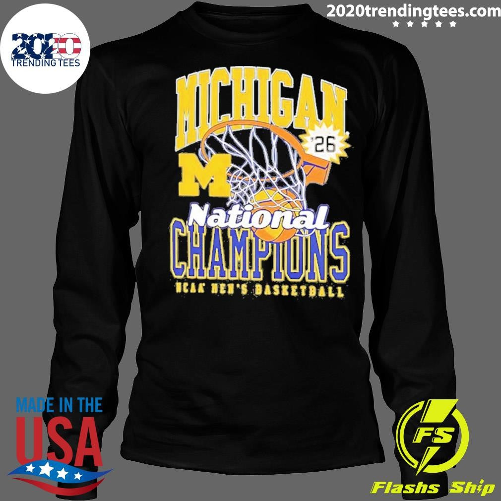 Michigan Wolverines ’26 Men’s Basketball National Champions Shirt