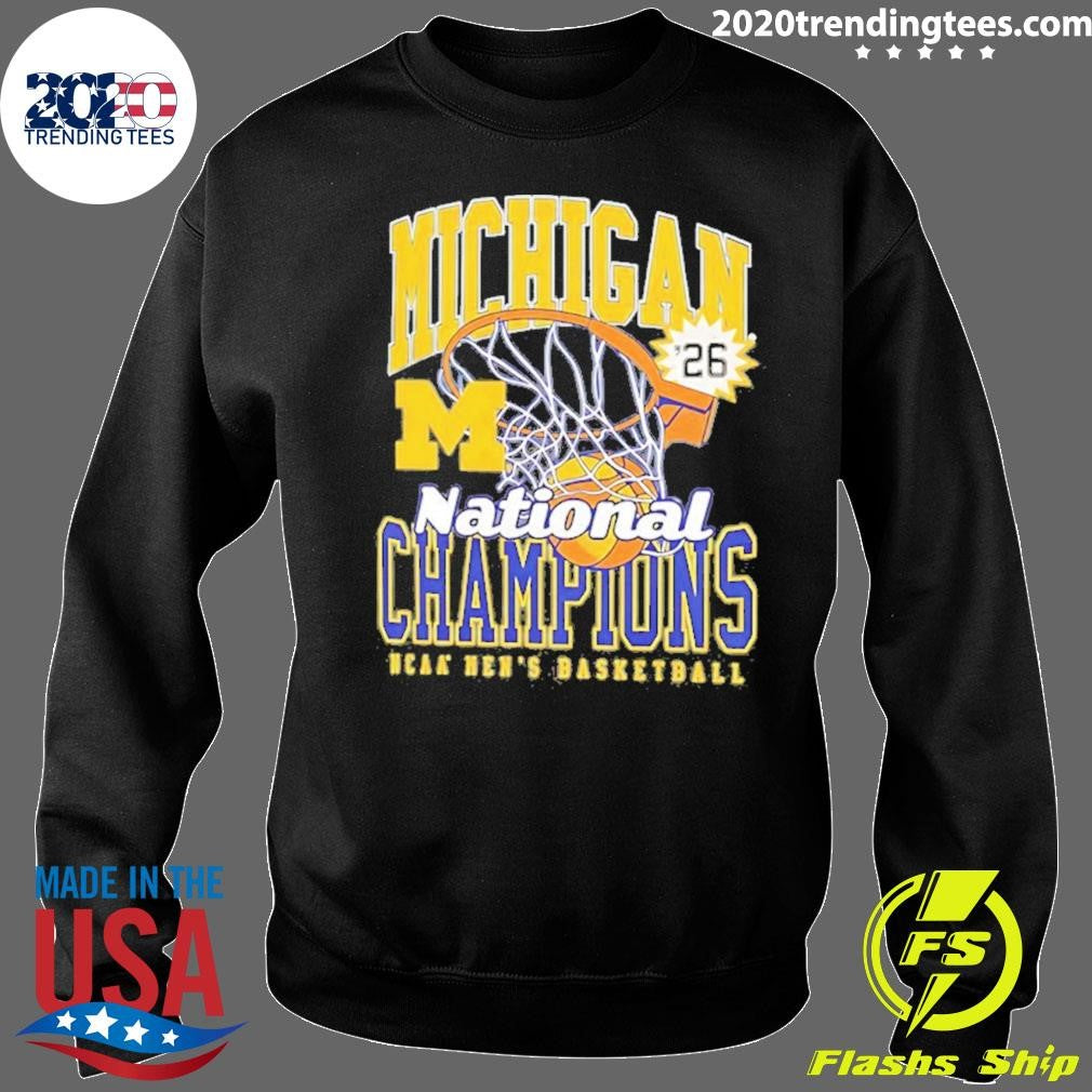 Michigan Wolverines ’26 Men’s Basketball National Champions Shirt