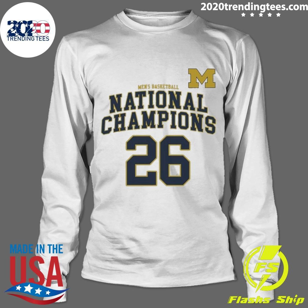 Michigan Wolverines Basketball ’26 National Champions Shirt