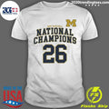 Michigan Wolverines Basketball ’26 National Champions Shirt