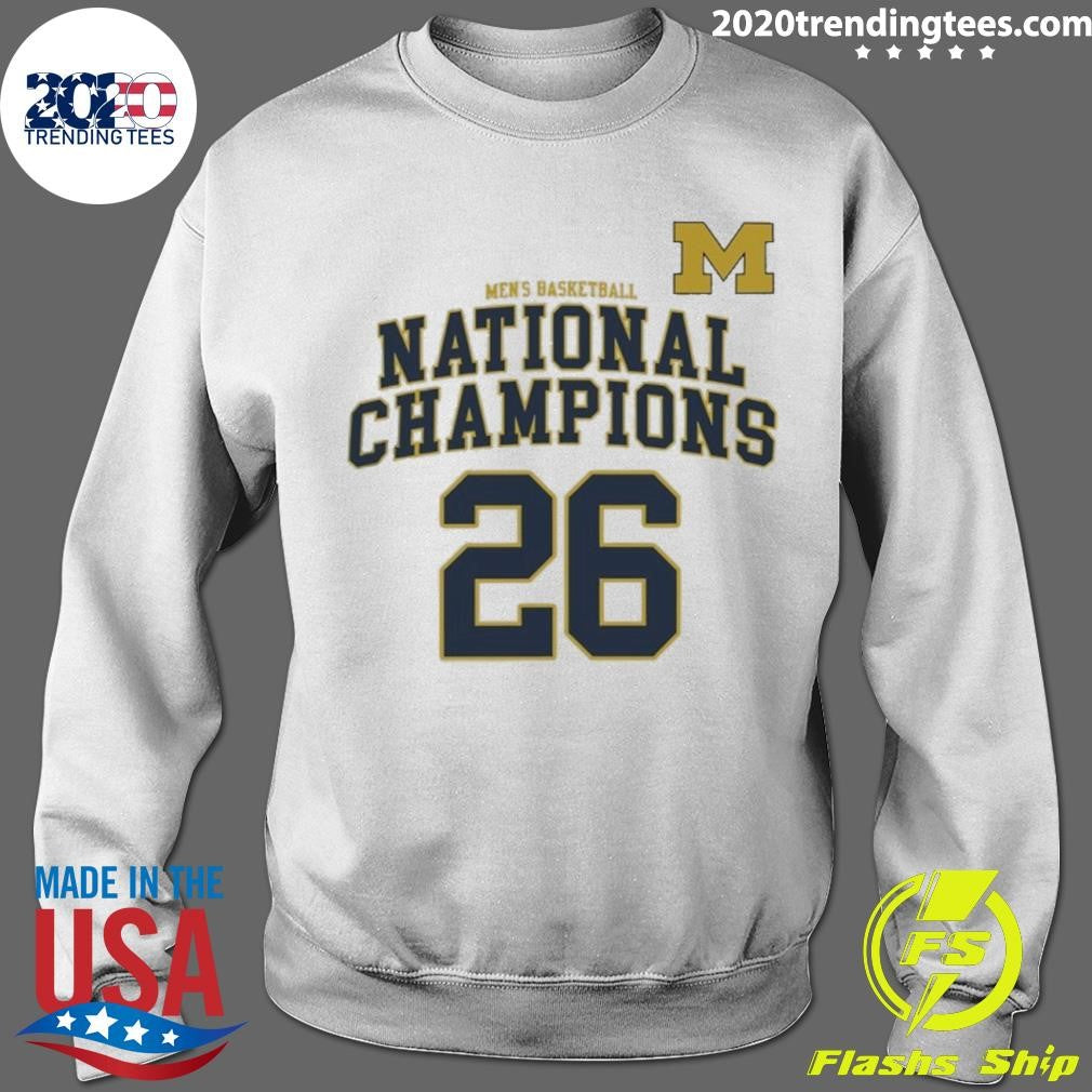 Michigan Wolverines Basketball ’26 National Champions Shirt