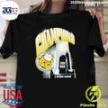 Michigan Wolverines Basketball Trophy 1989-2026 National Champions Tee Shirt