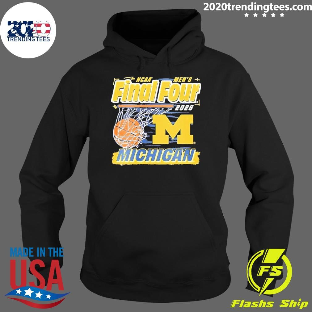 Michigan Wolverines Hockey 2026 Ncaa Men’s Frozen Four Shirt