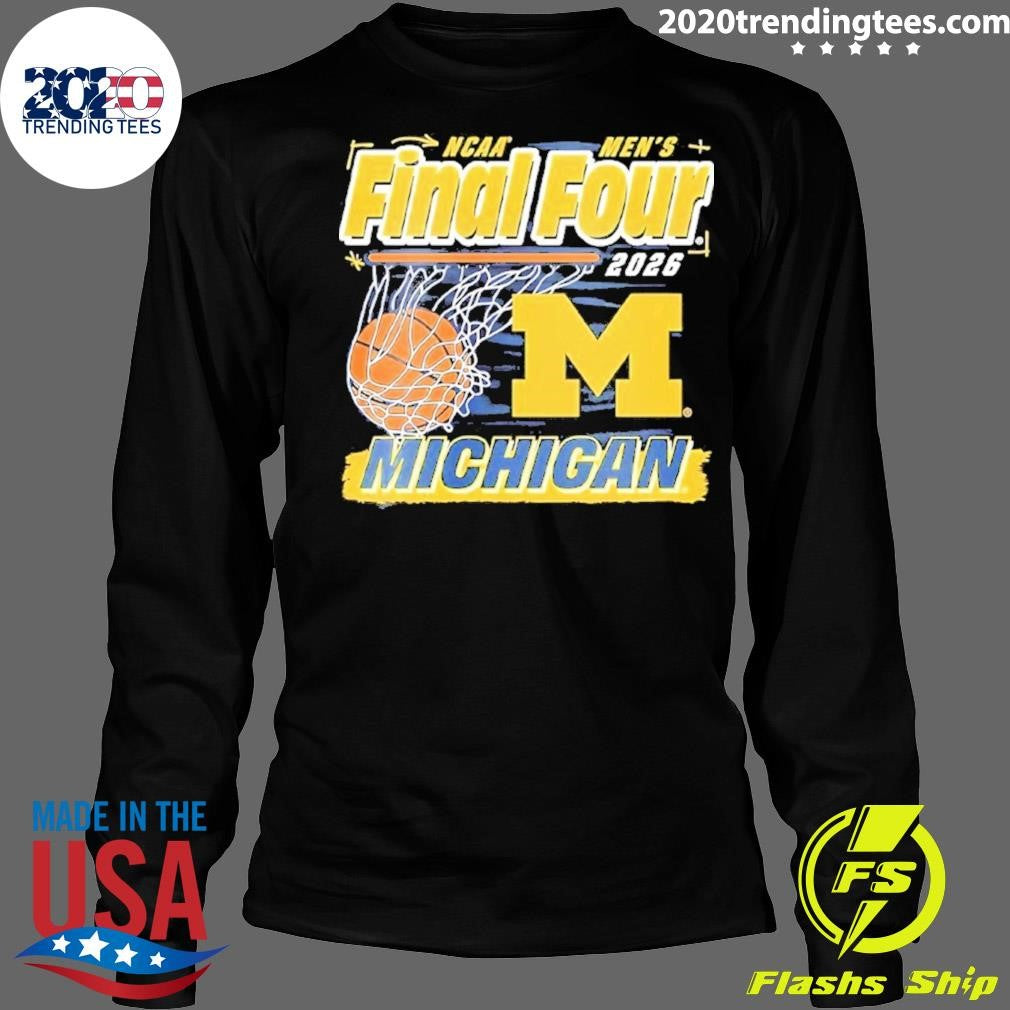 Michigan Wolverines Hockey 2026 Ncaa Men’s Frozen Four Shirt