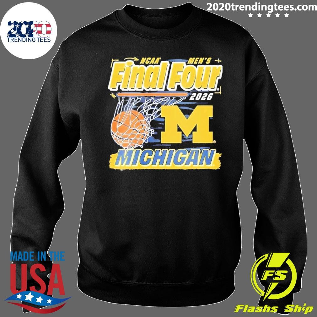 Michigan Wolverines Hockey 2026 Ncaa Men’s Frozen Four Shirt