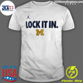 Michigan Wolverines Lock It In 2026 On-court Bench Shirt