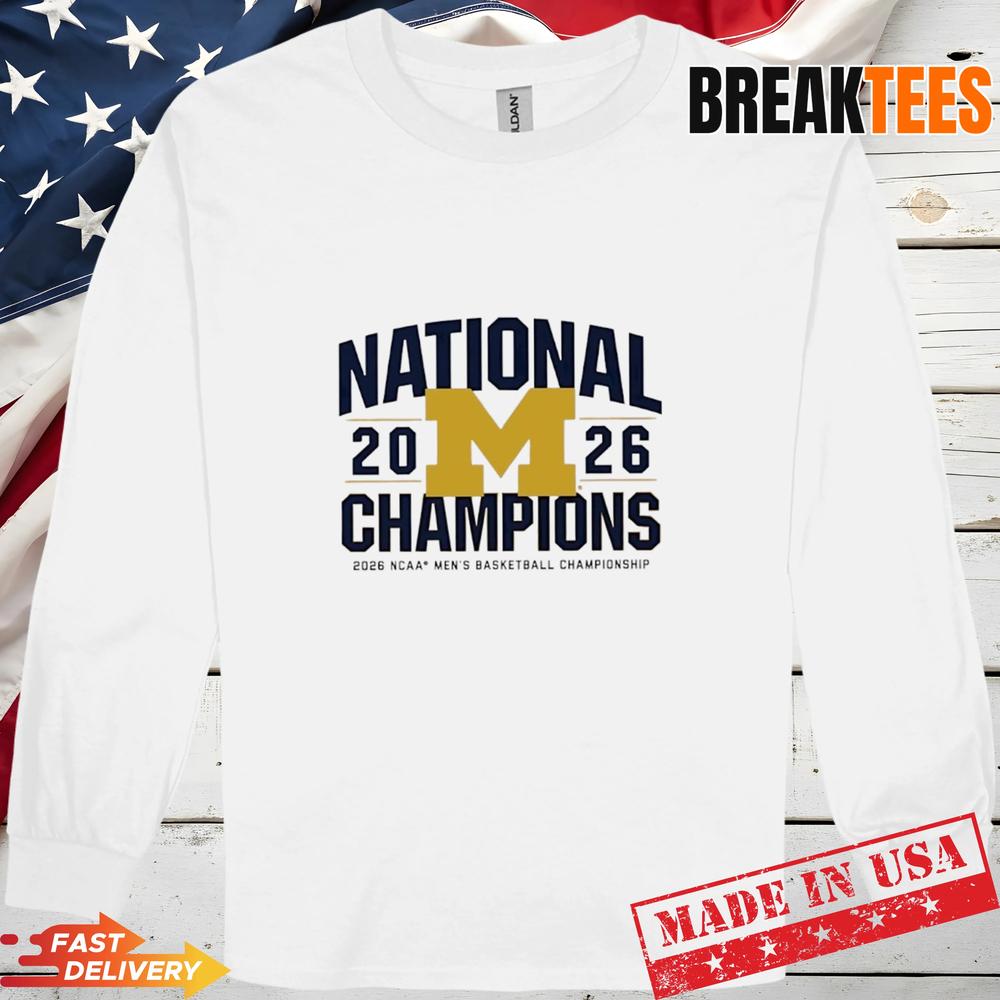 Michigan Wolverines MBB 2026 National Champions Classic T-Shirt