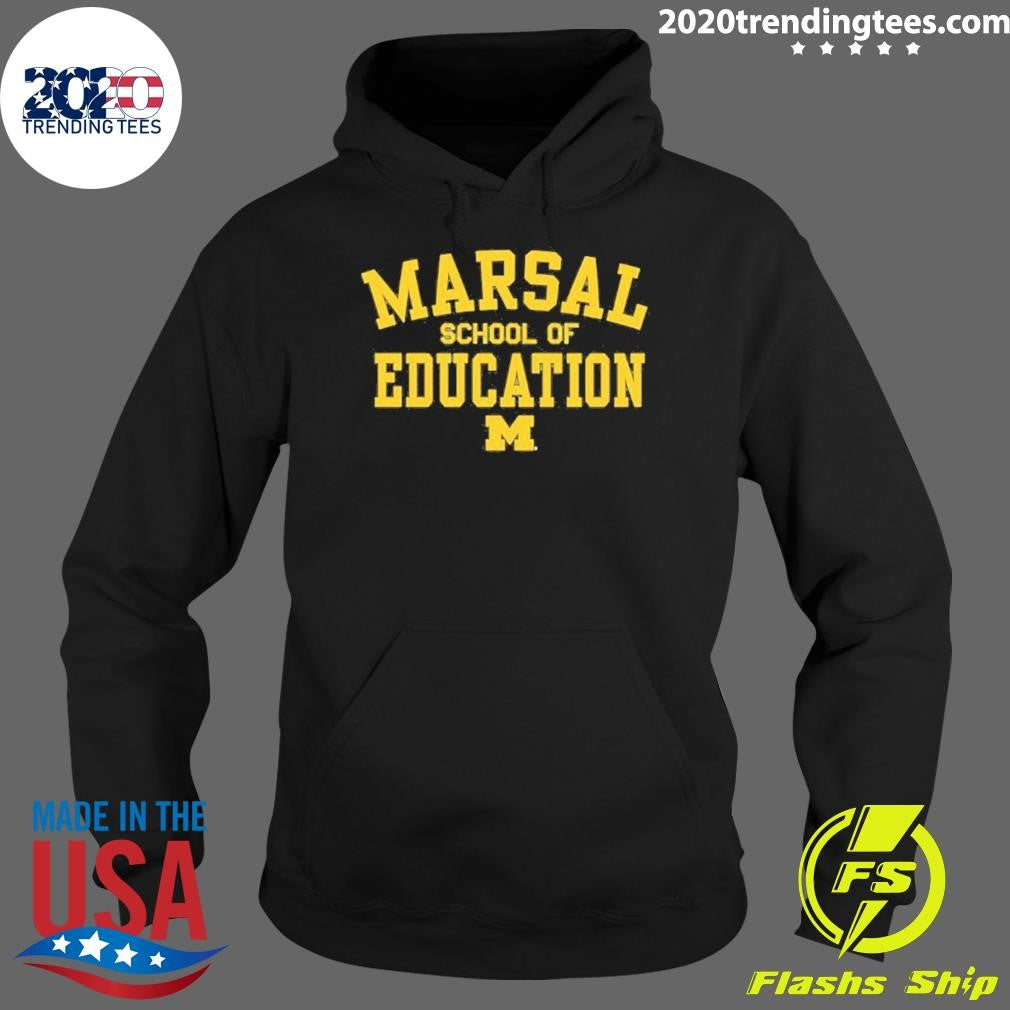 Michigan Wolverines Marsal School Of Education Shirt