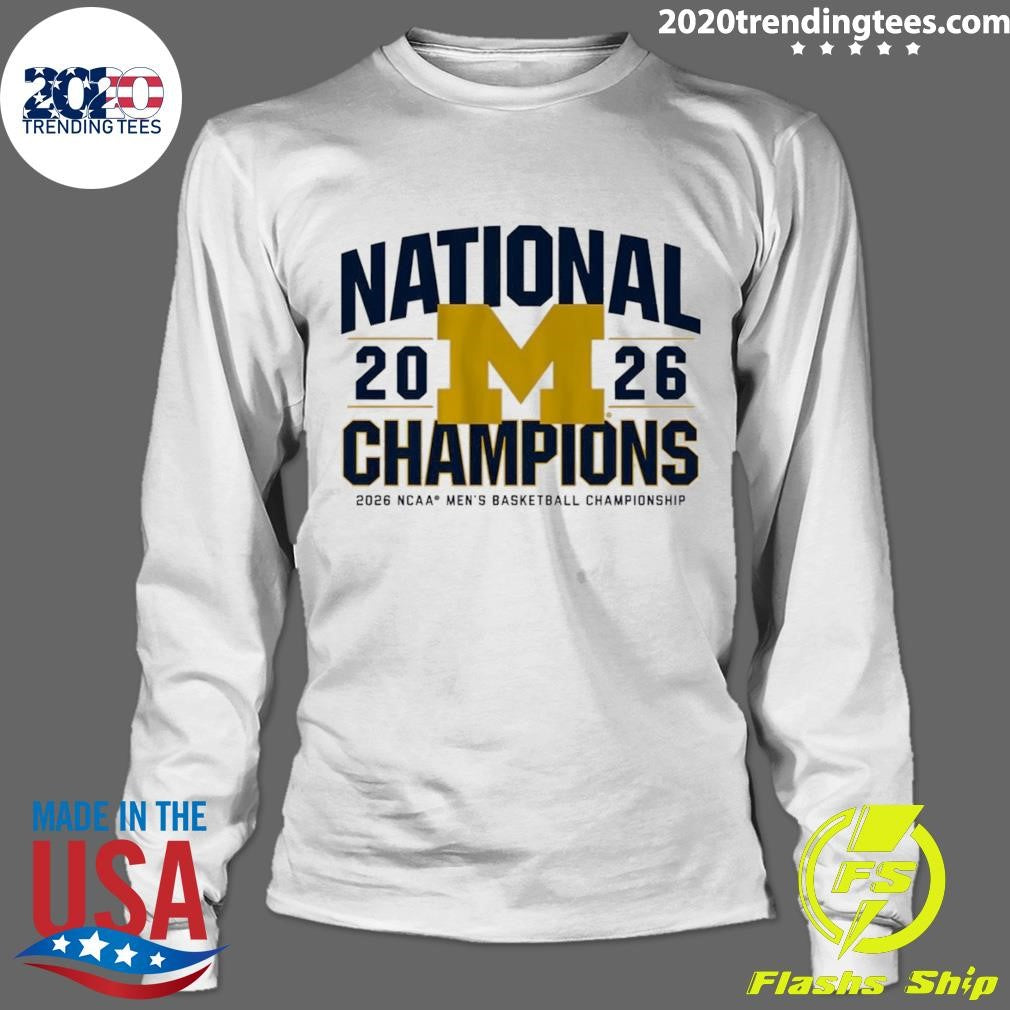 Michigan Wolverines Mbb 2026 National Ncaa Men’s Basketball Championship Shirt