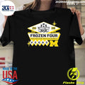 Michigan Wolverines Men’s Hockey 2026 NCAA Frozen Four Vegas Logo Shirt