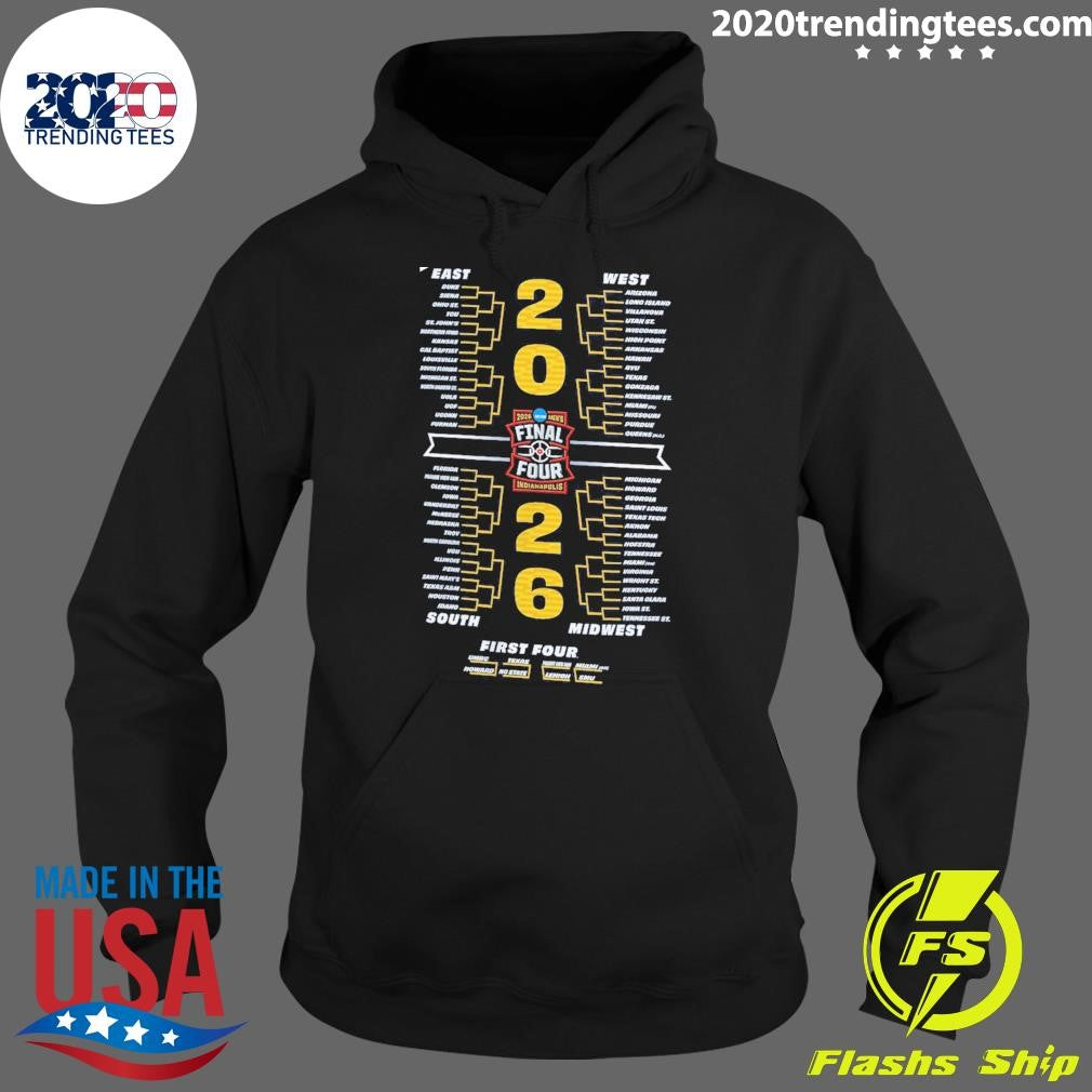 Michigan Wolverines Outerstuff Youth 2026 NCAA Men’s Basketball National Champions Bracket Shirt