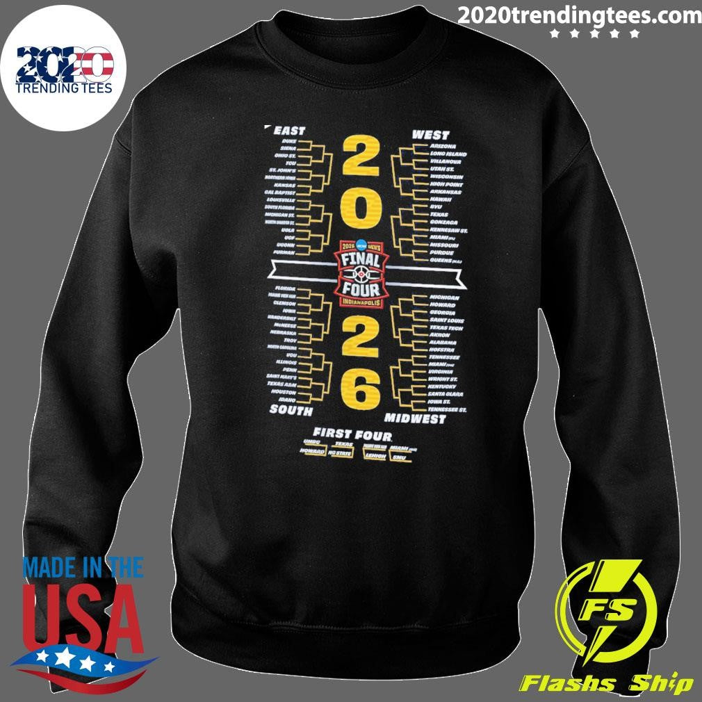 Michigan Wolverines Outerstuff Youth 2026 NCAA Men’s Basketball National Champions Bracket Shirt