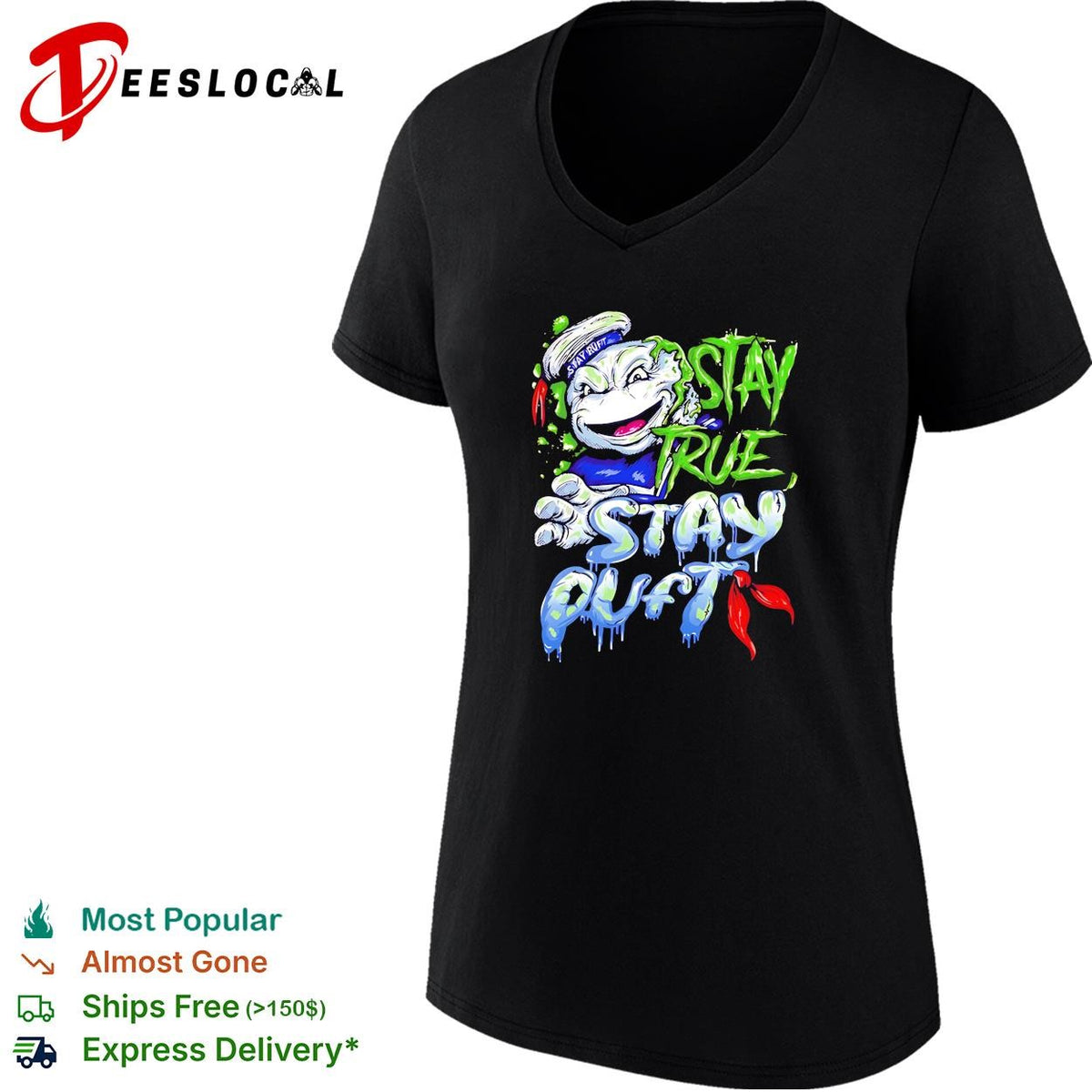 Midnight Monster Society stay true stay puft shirt