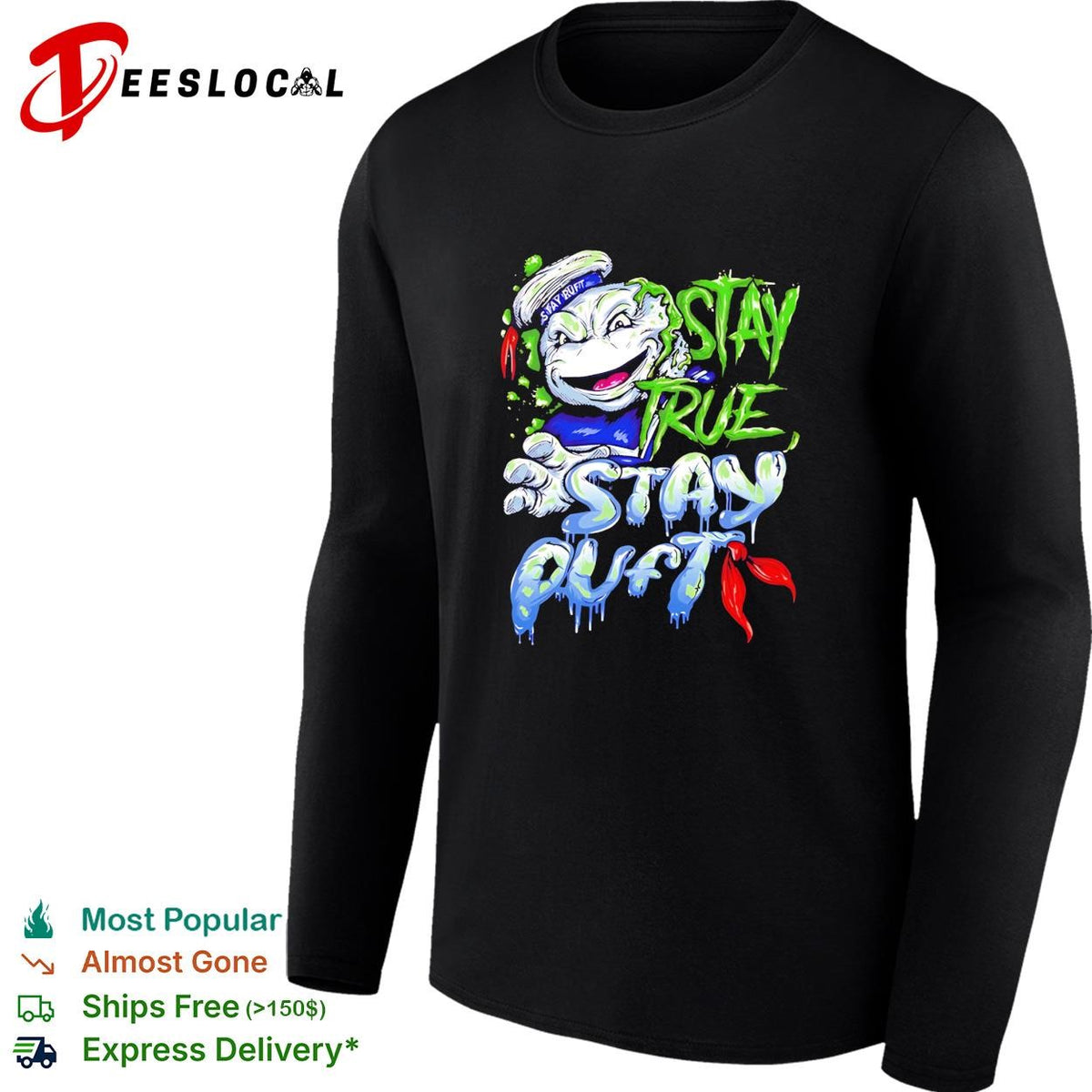 Midnight Monster Society stay true stay puft shirt