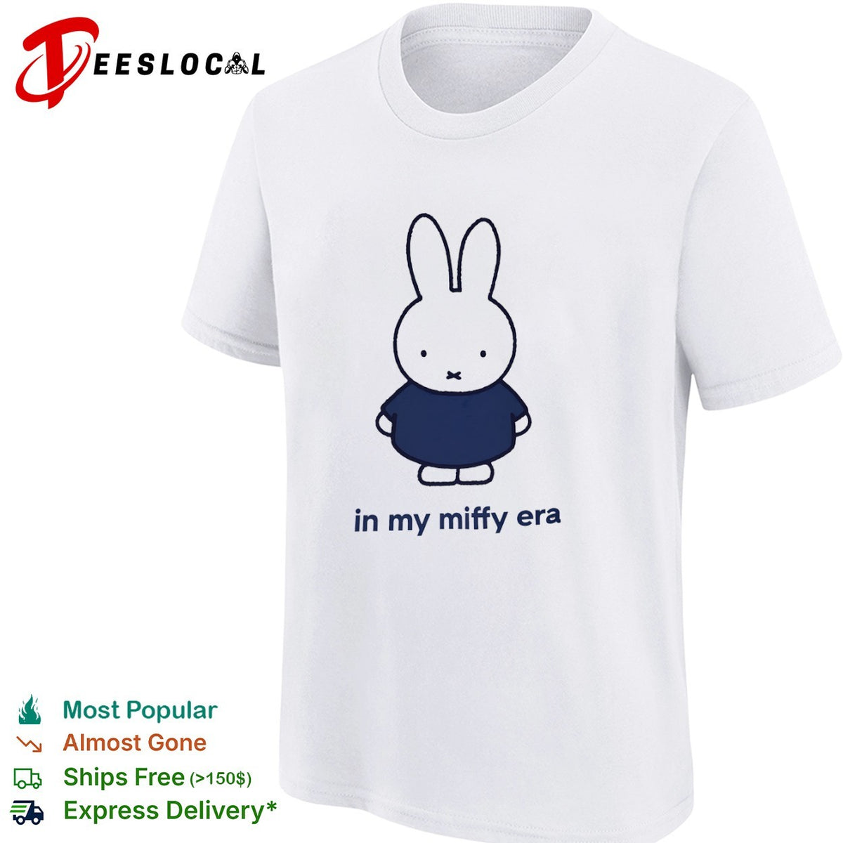 Miffy in my miffy era shirt